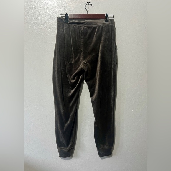 House of Harlow 1960 Grey Velour Velvet Jogger Pants - Small - Picture 4 of 11